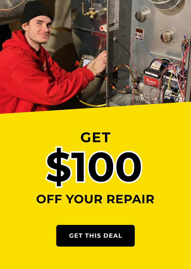 Get $100 off your furnace repair in Halifax